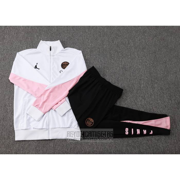Chandal de Chaqueta del Paris Saint-Germain Jordan Nino 2024-2025 Blanco